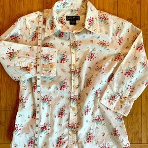 Eddie Bauer 3/4 Sleeve Blouse